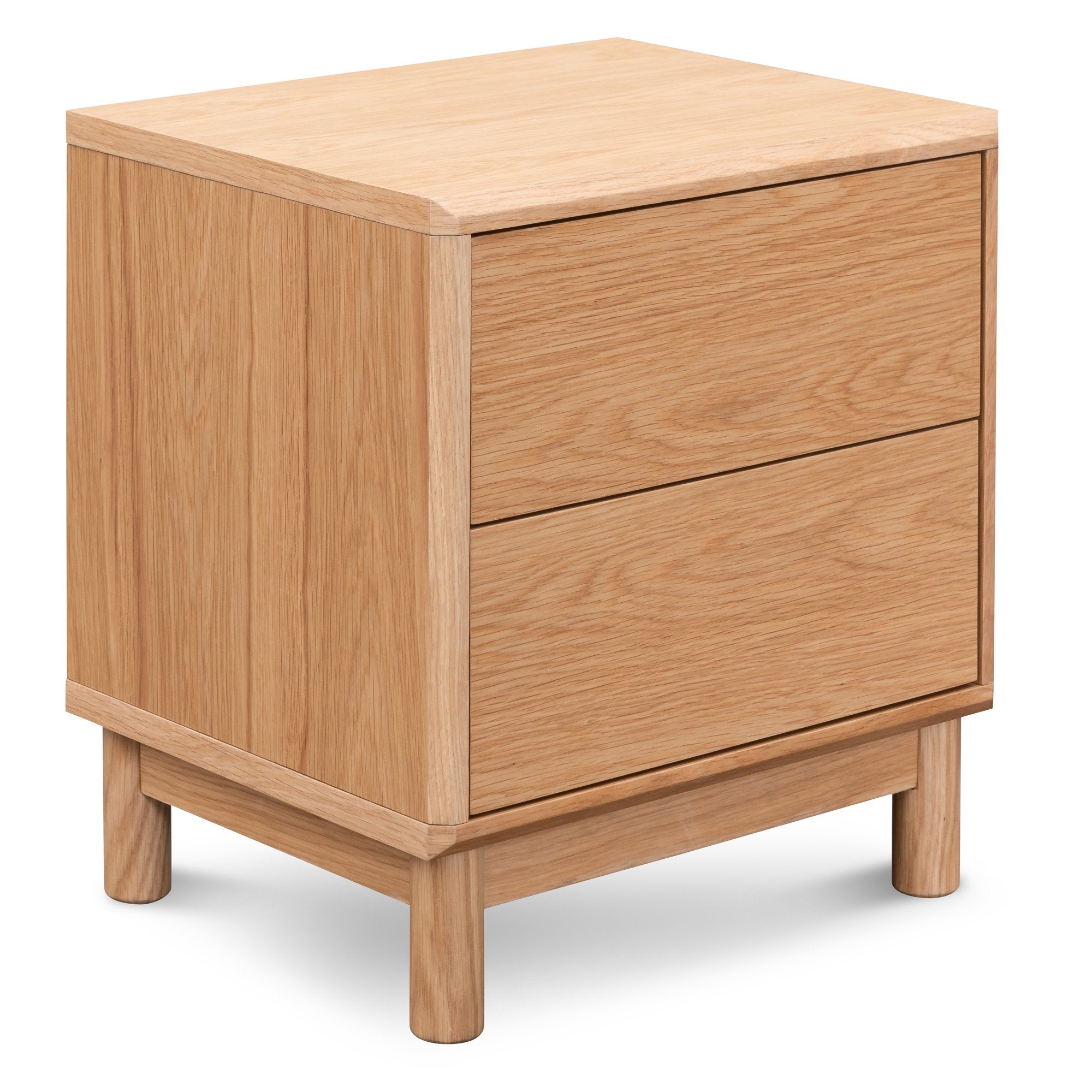 Elanor Bedside Table - Natural Oak - Bedside Tables