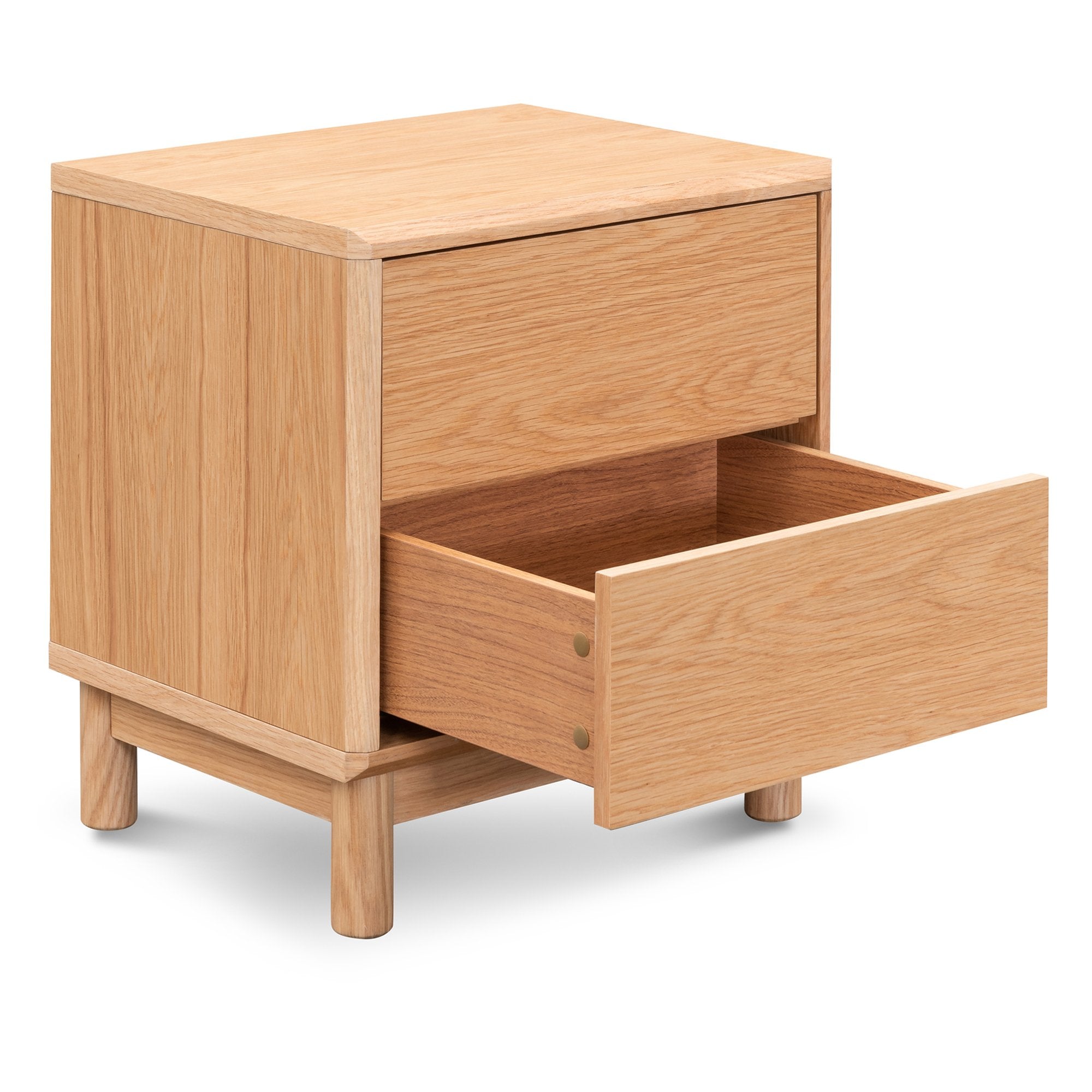 Elanor Bedside Table - Natural Oak - Bedside Tables