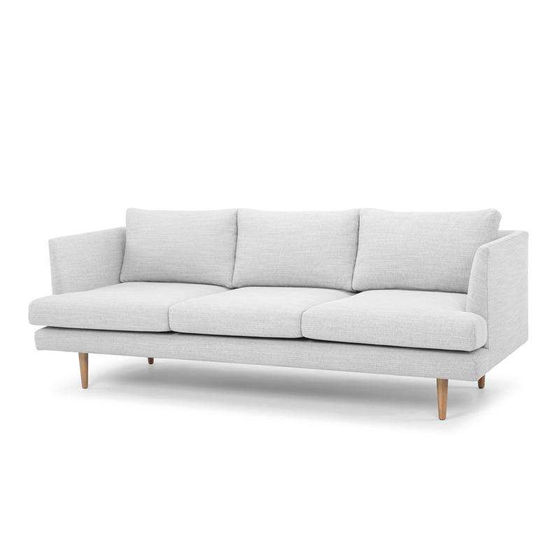 Eleanor 3S Sofa - Light Texture Grey - Sofas