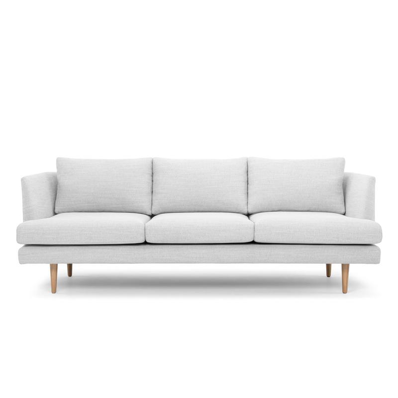 Eleanor 3S Sofa - Light Texture Grey - Sofas