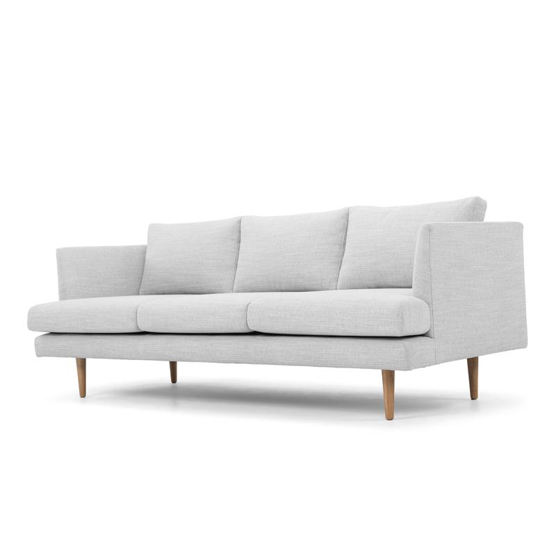 Eleanor 3S Sofa - Light Texture Grey - Sofas