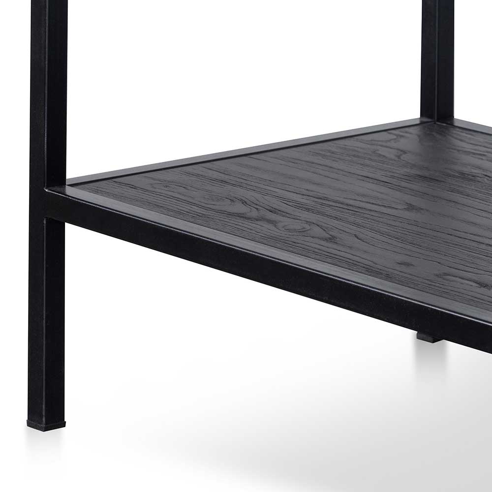 Elena 1.4m Console Table - Full Black - Console