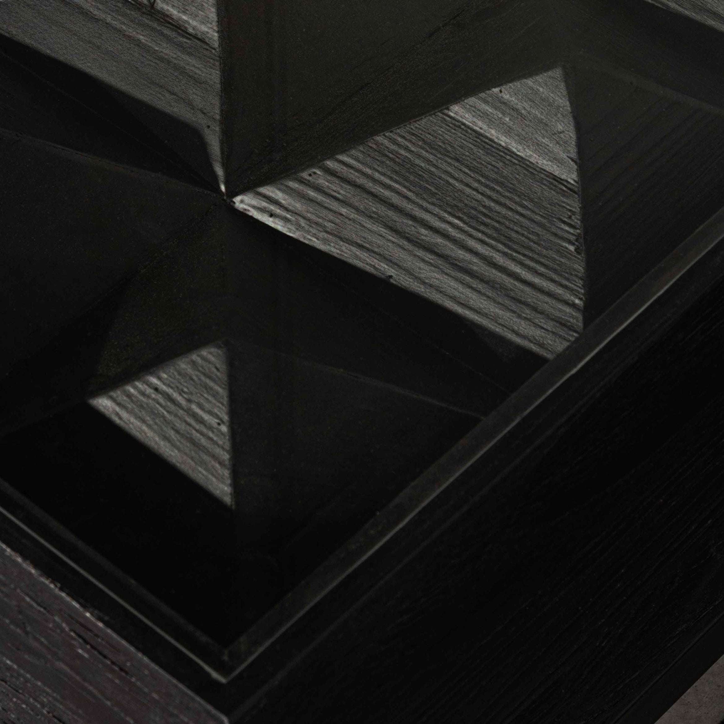 Elias Reclaimed Console Table - Black - Console