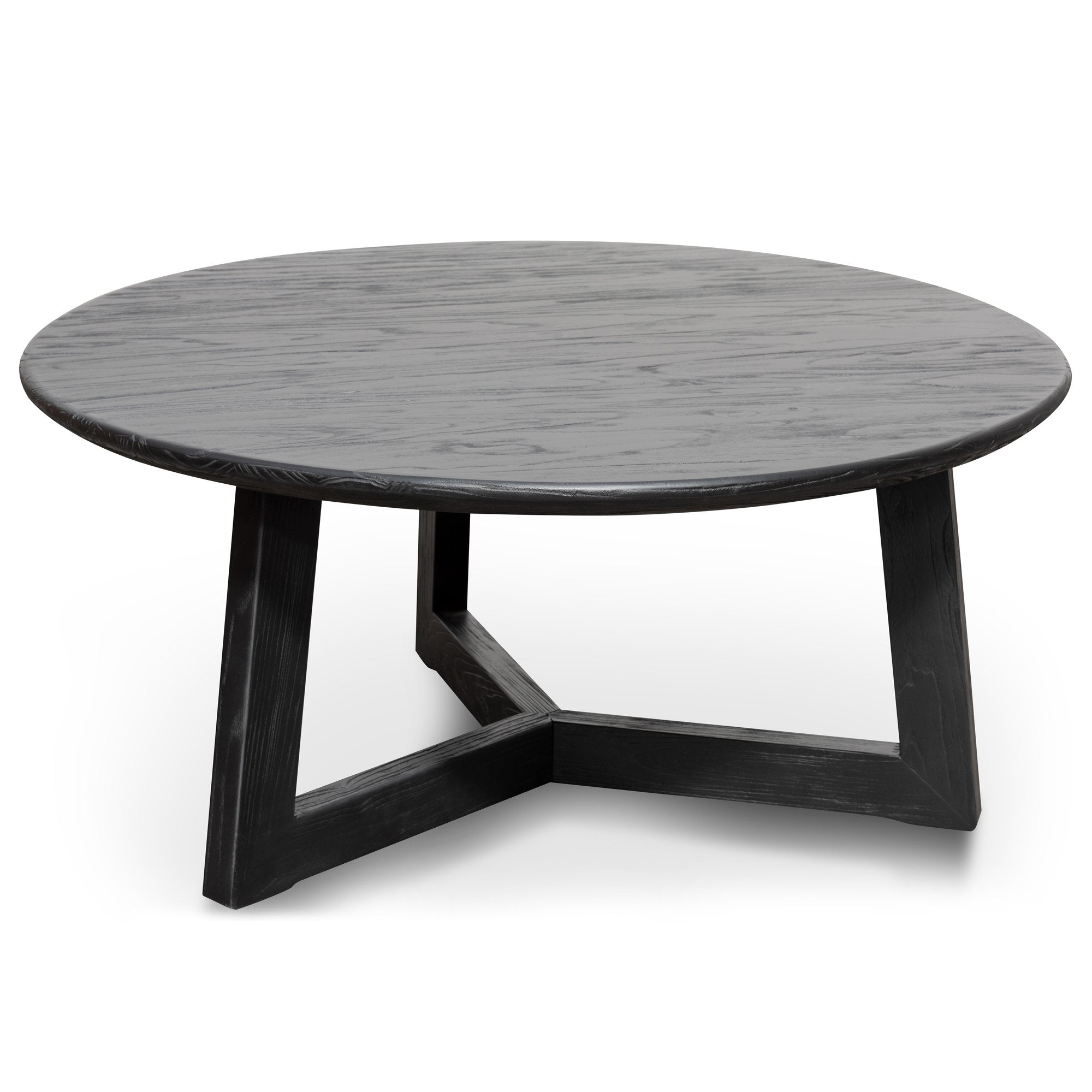Elise Wooden Round Coffee Table - Coffee Table