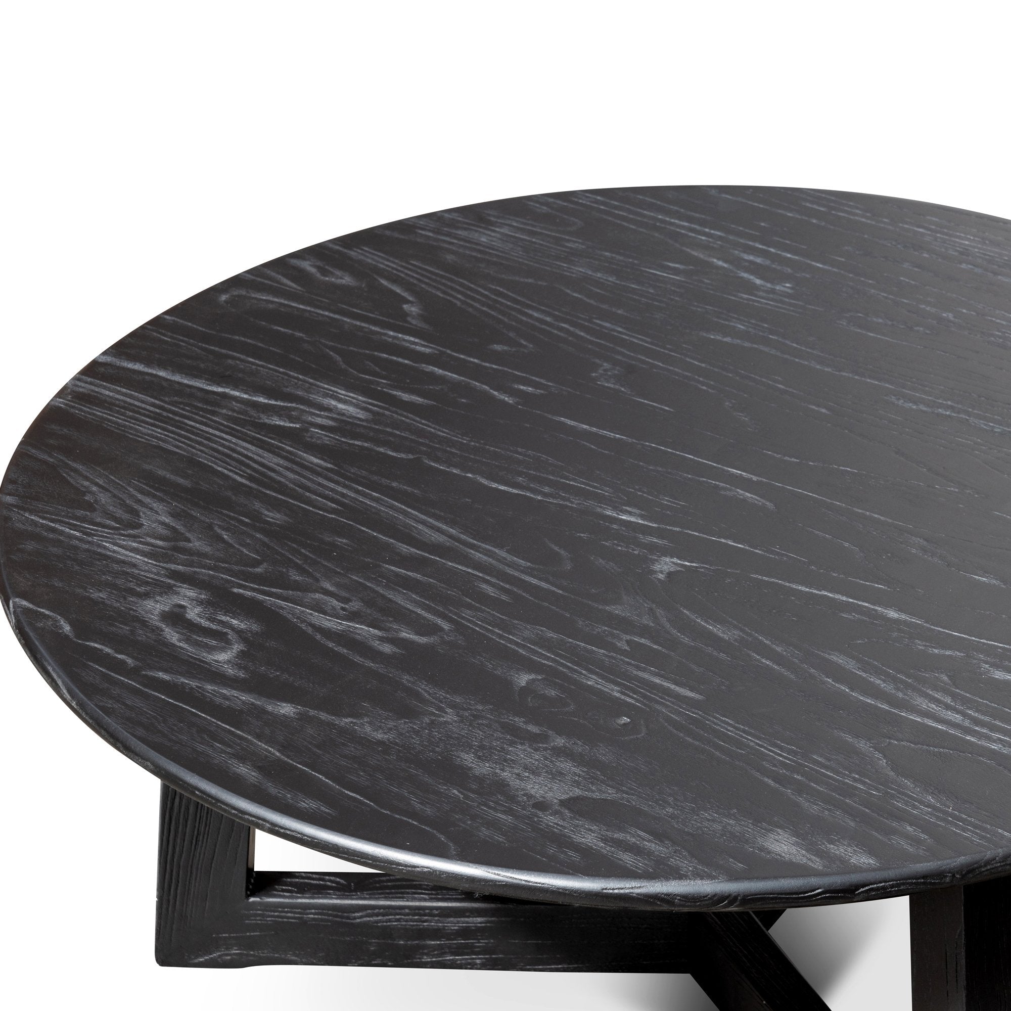Elise Wooden Round Coffee Table - Coffee Table