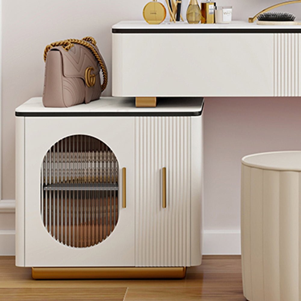 Ella Makeup Vanity Table Set - Make-Up Vanity