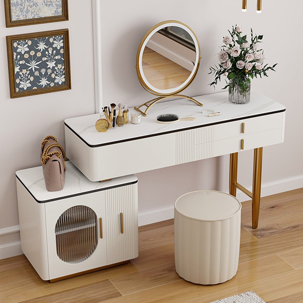 Ella Makeup Vanity Table Set - Make-Up Vanity