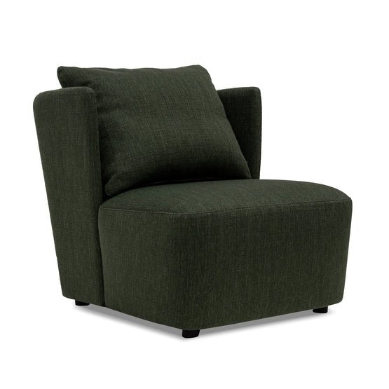 Elva Armchair - Green - Armchairs