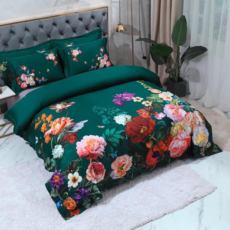 Emerald Splash Duvet Cover Set - Duvet Covers