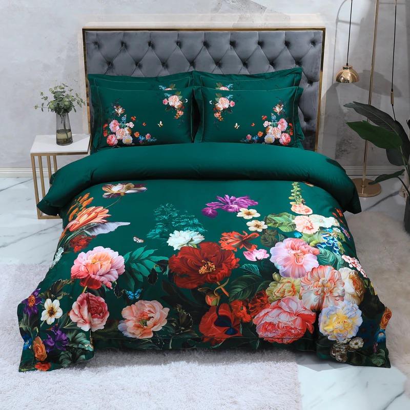 Emerald Splash Duvet Cover Set - Duvet Covers