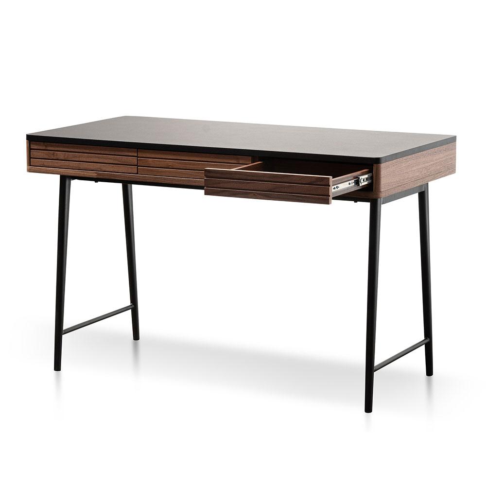 Emilia 1.2m Home Office Desk - Walnut - Console