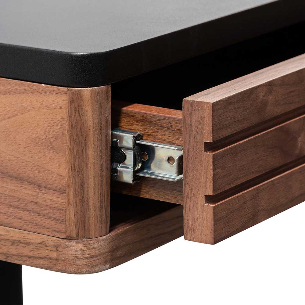 Emilia 1.2m Home Office Desk - Walnut - Console