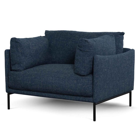 Emilis Armchair - Dark Blue - Armchairs