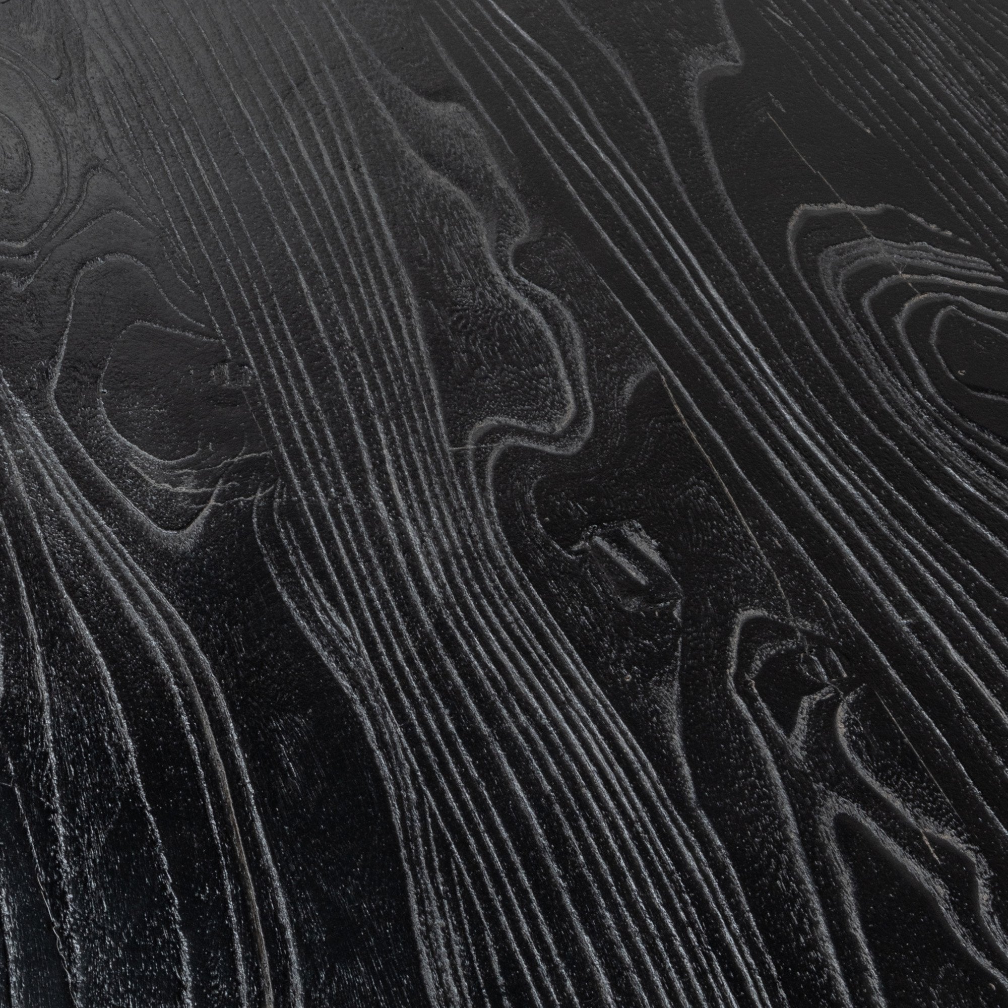 Eros 3m Reclaimed Wood Dining Table - Full Black - Dining Tables