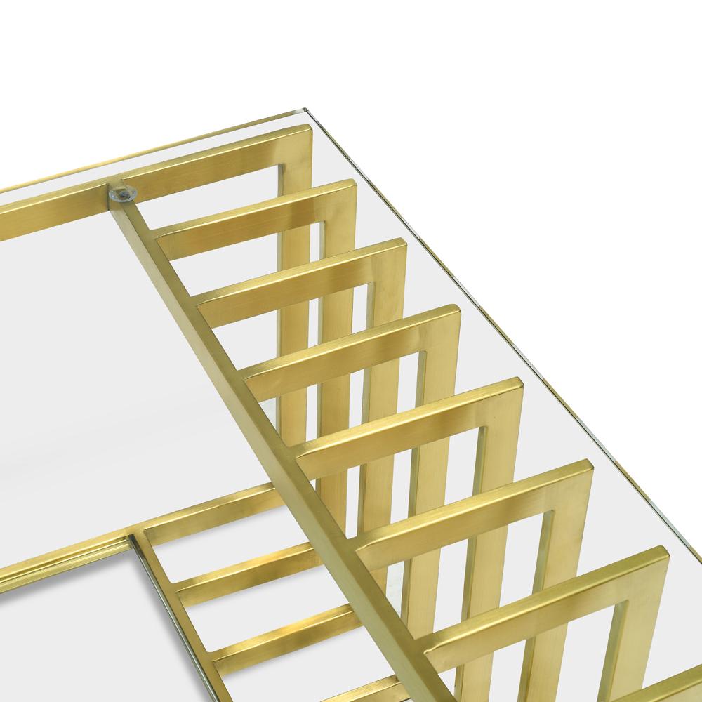 Ethan Glass Coffee Table - Coffee Table