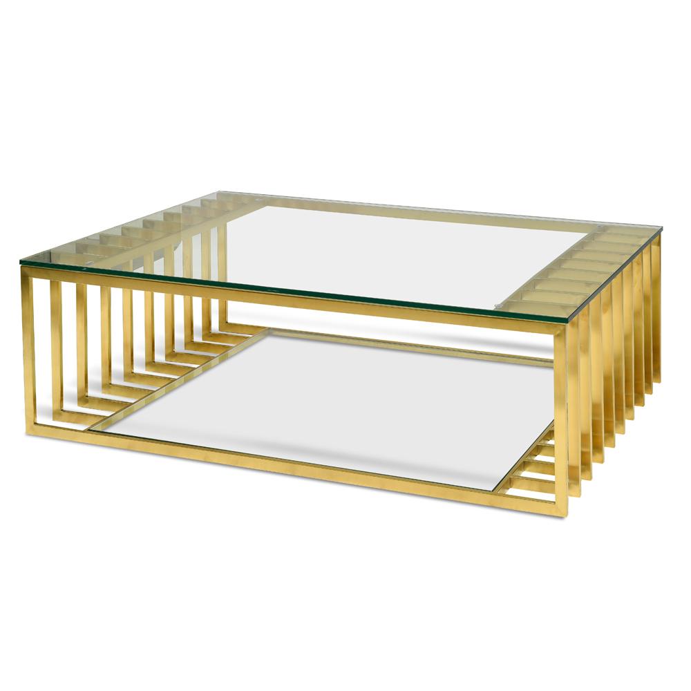 Ethan Glass Coffee Table - Coffee Table