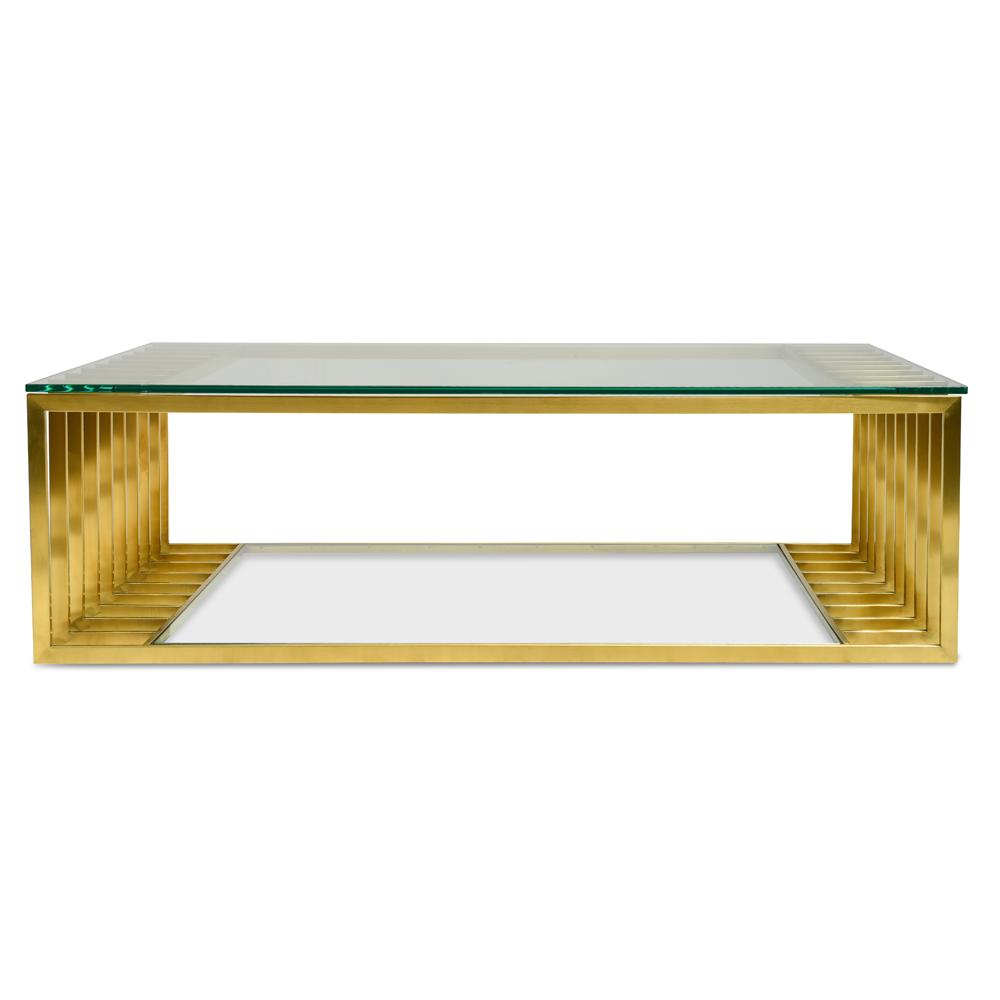 Ethan Glass Coffee Table - Coffee Table