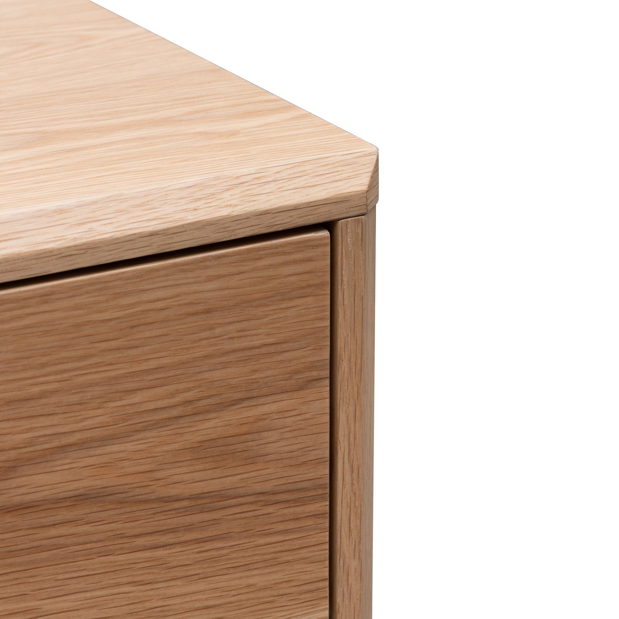 Evelyn 3 Drawers Dresser Unit - Natural Oak - Dressers