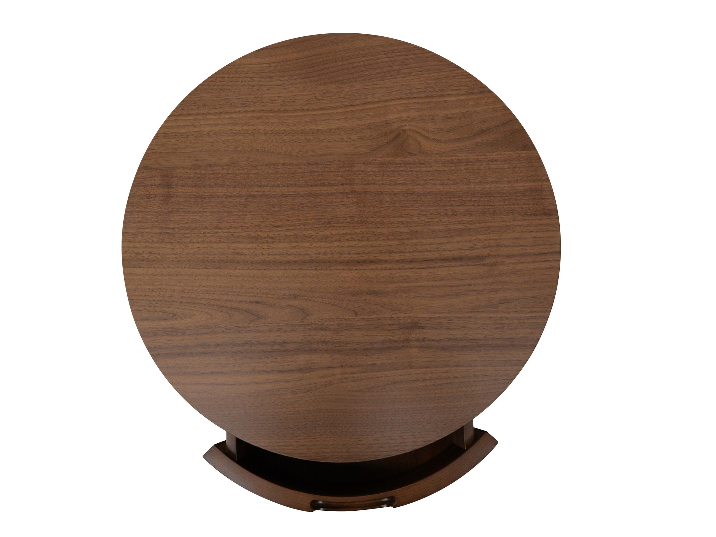 Evelyn Scandinavian Lamp Side Table - Walnut - Bedside Tables