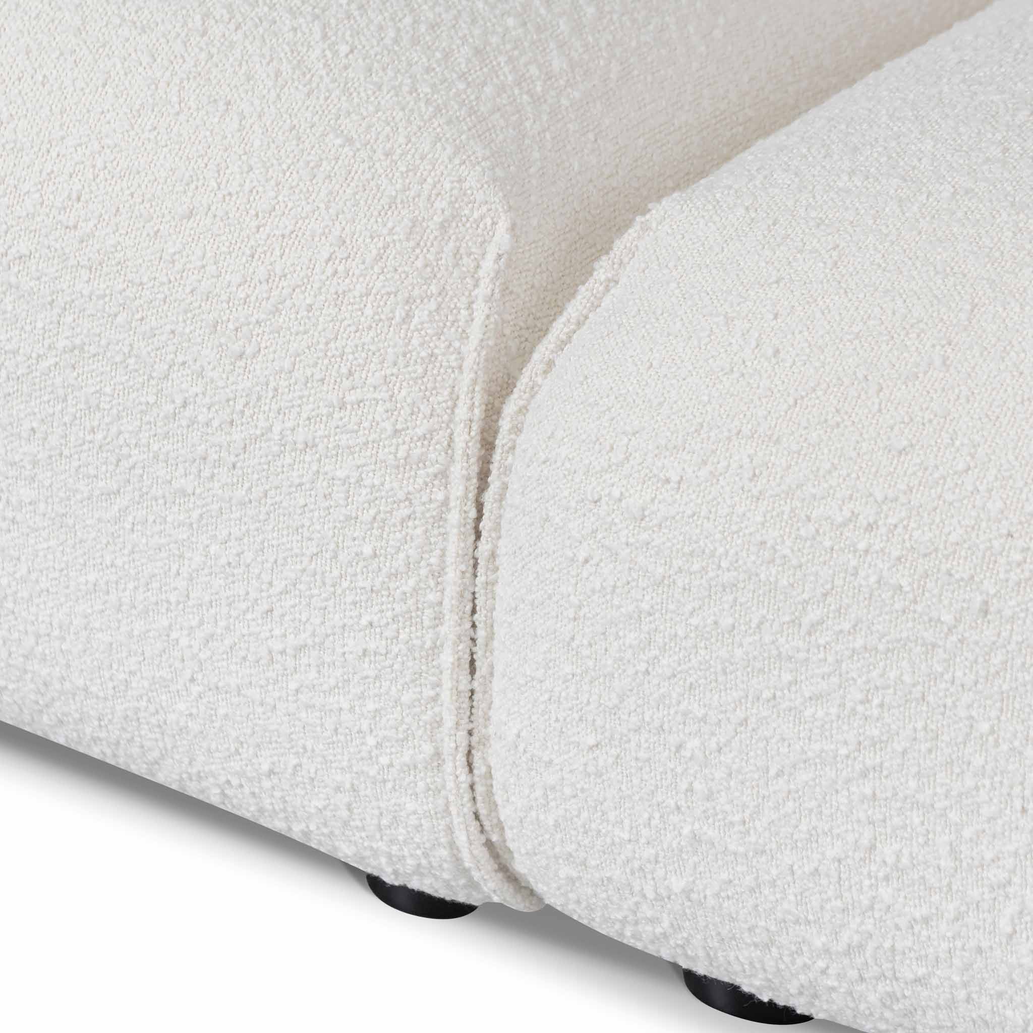 Felix 3S Sofa - White Boucle - Sofas