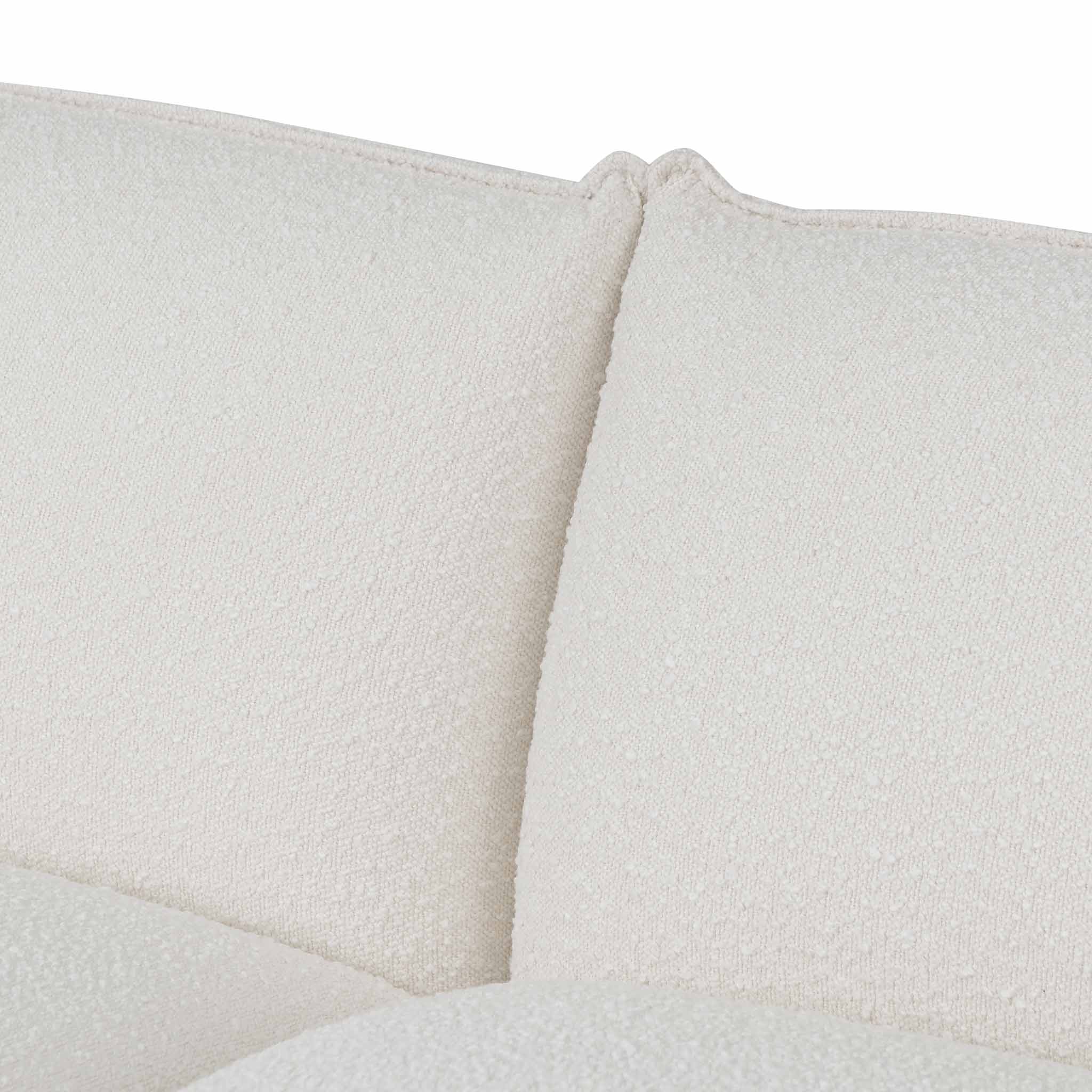 Felix 3S Sofa - White Boucle - Sofas