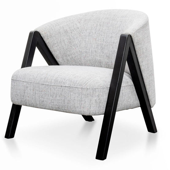 Felix Armchair - Light Spec Grey Oak - Armchairs