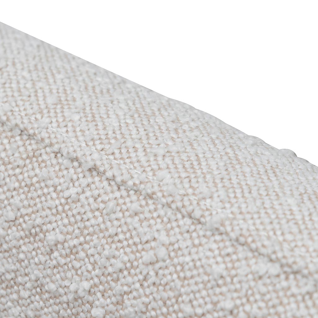 Felix Queen Bed Frame - Snow Boucle - Beds