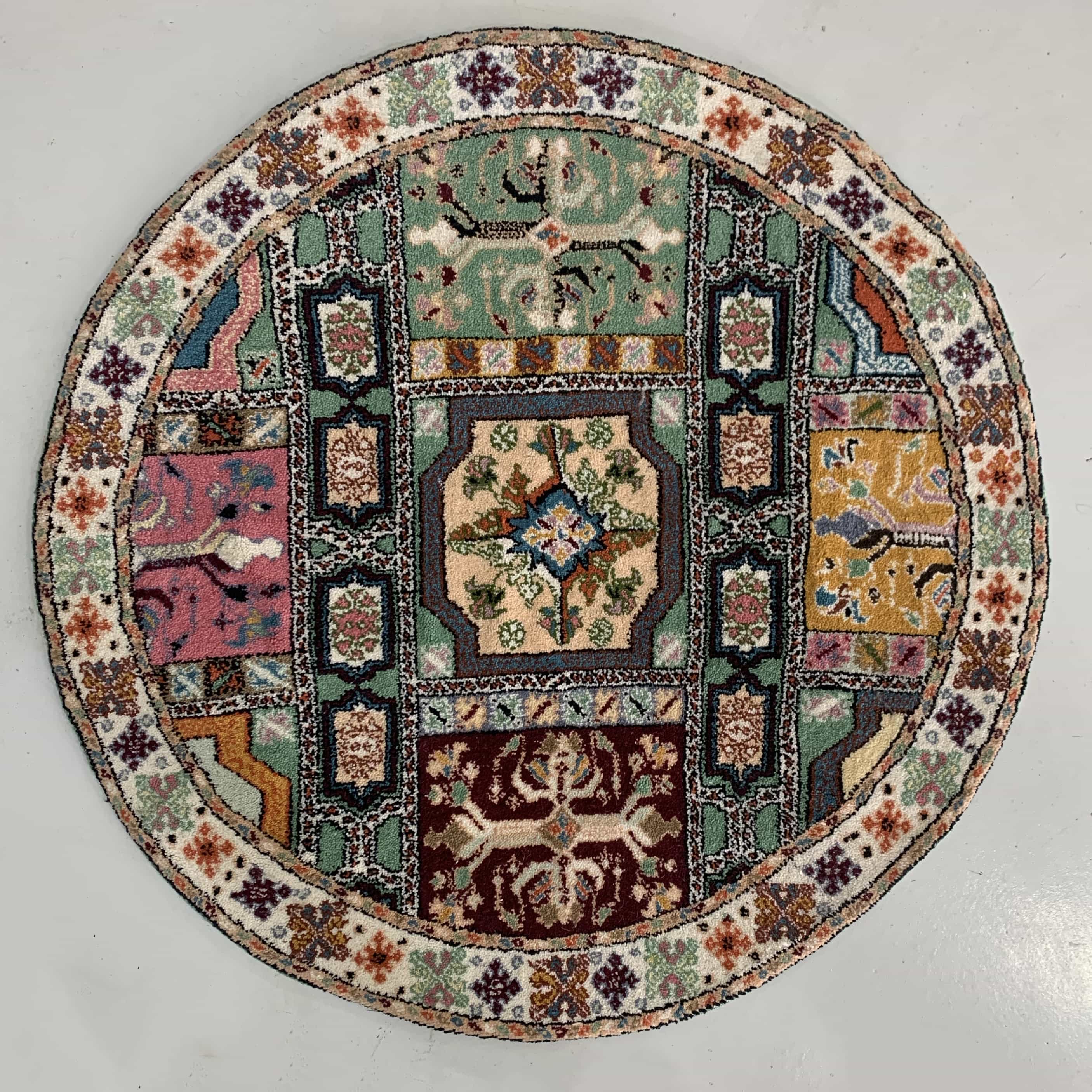 Fez Round Carpet - Mediouna Medallions - Fez Carpet