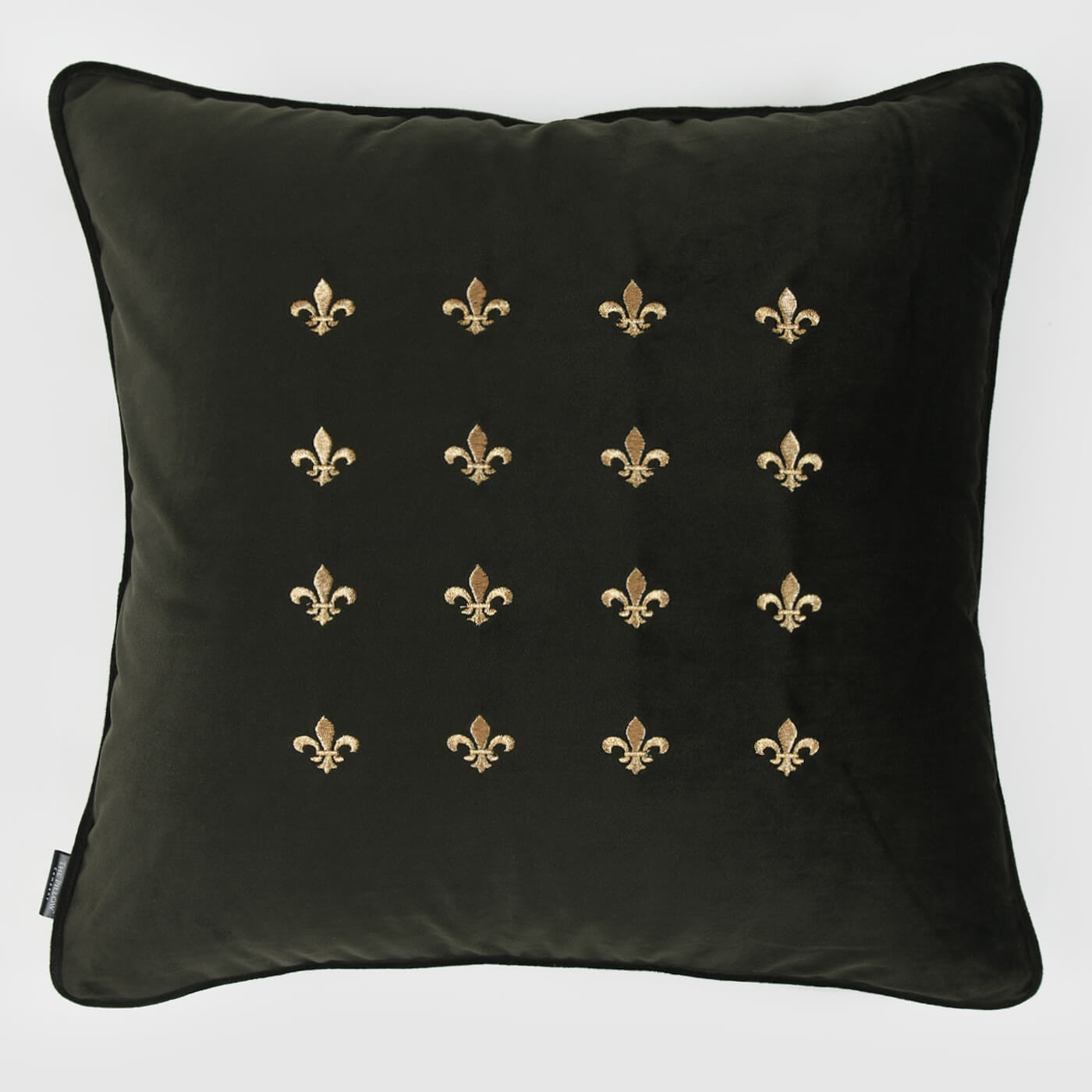 Fleur dilis Pillow Cover , Olive - Pillow Covers