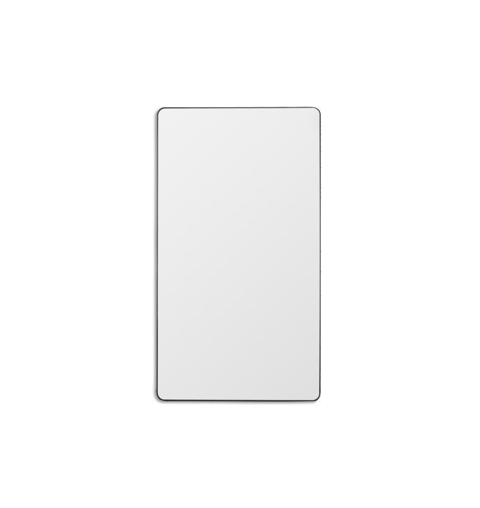Flora 180cm Curve Rectangular Mirror - Black - Mirror