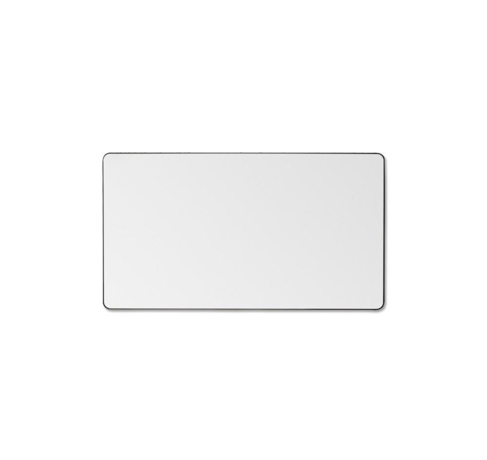 Flora 180cm Curve Rectangular Mirror - Black - Mirror