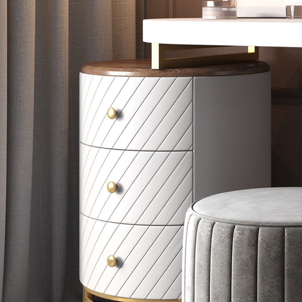 Florence Tray Top White Vanity - Make-Up Vanity