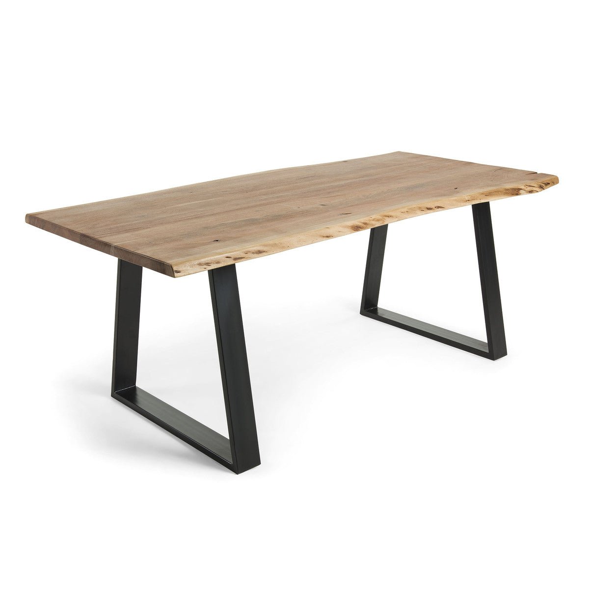 Fono 1.6 Solid Wattle Timber Dining Table - Natural - Dining Tables
