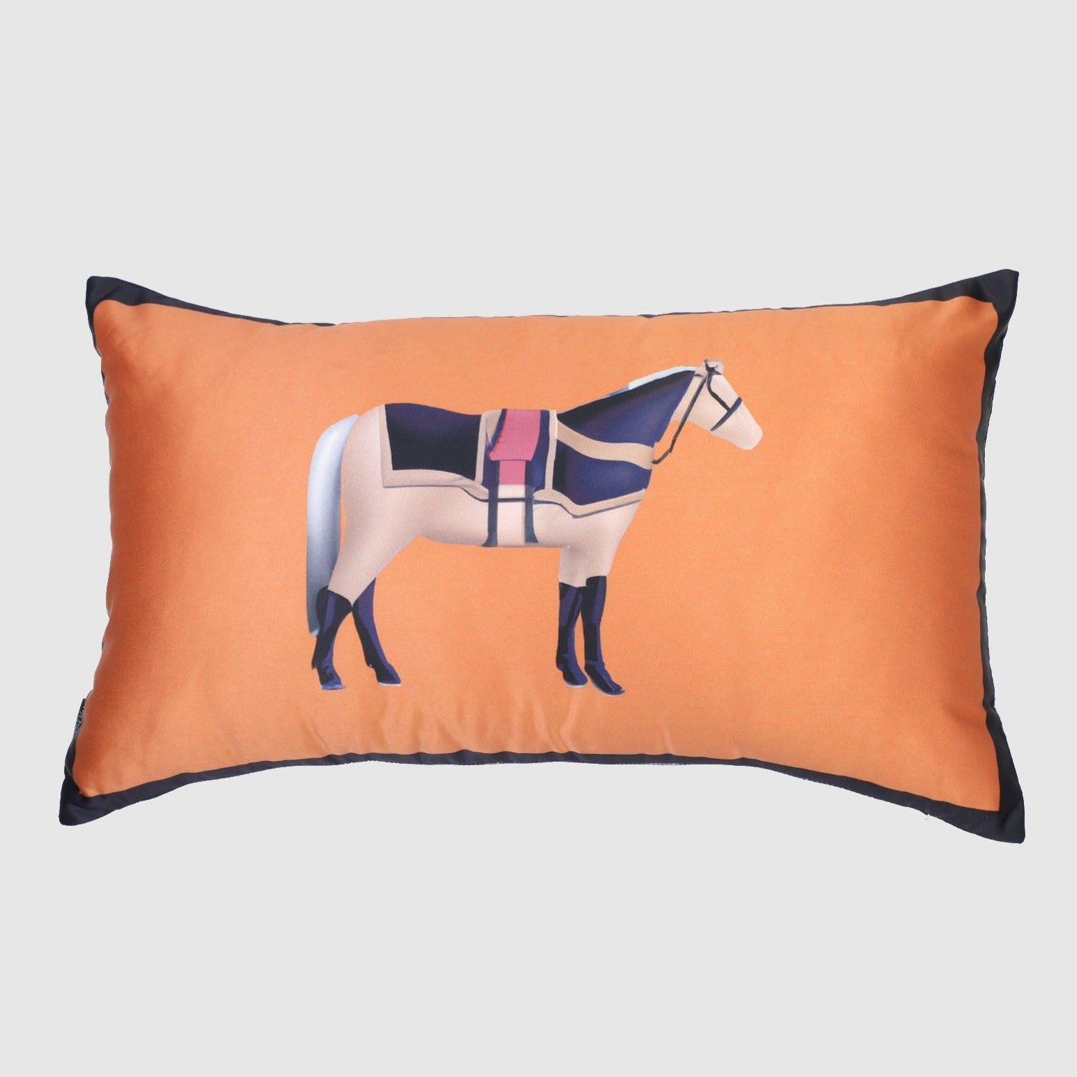 Galloping into Dusk Lumbar Pillow Cover - Pillow Covers