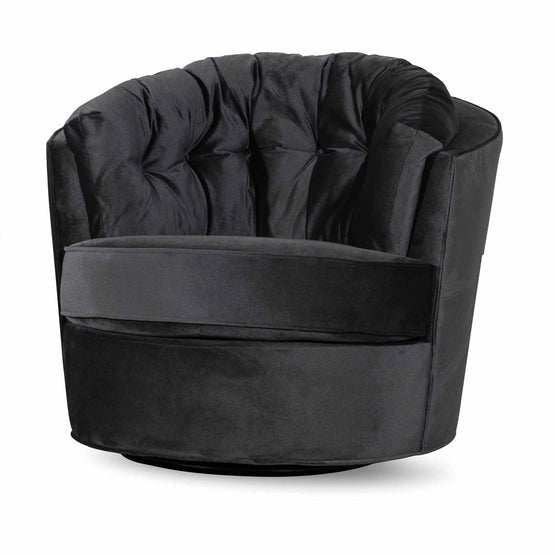 Gary Velvet Armchair - Cosmic Grey - Armchairs