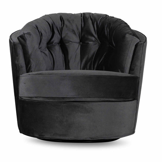 Gary Velvet Armchair - Cosmic Grey - Armchairs