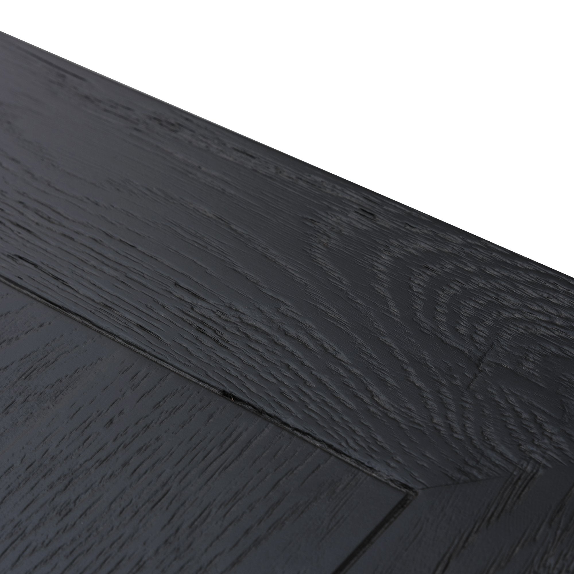 Gilliard 2.4m Wooden Dining Table - Full Black - Dining Tables