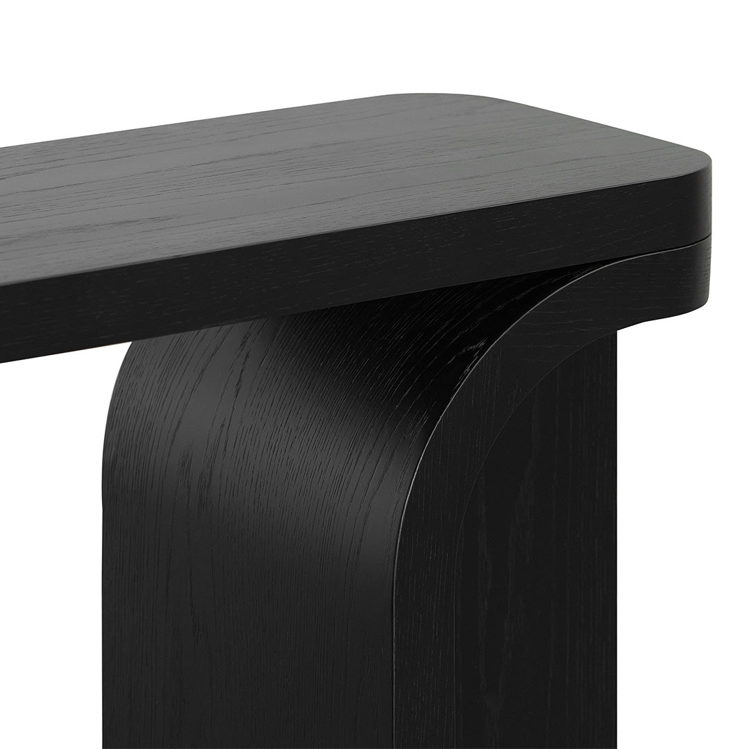 Hamoru 1.5m Console Table - Black Oak - Console
