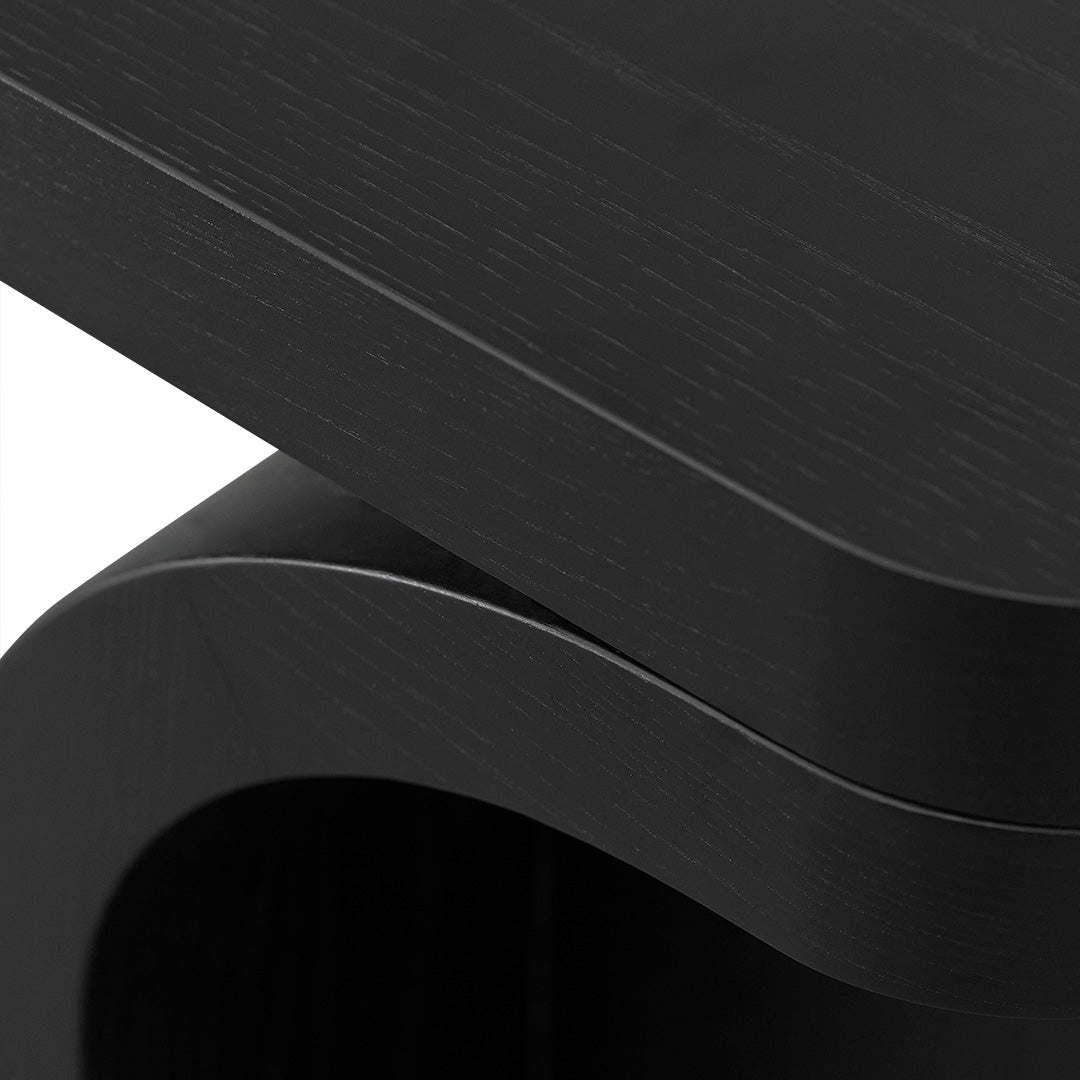 Hamoru 1.5m Console Table - Black Oak - Console