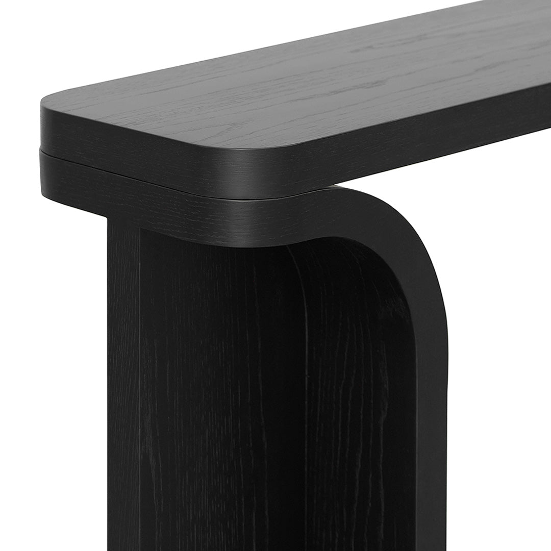 Hamoru 1.5m Console Table - Black Oak - Console