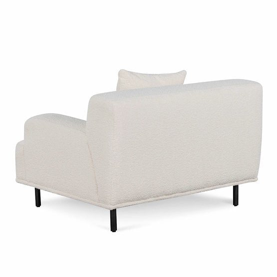 Harper Armchair - Ivory White Boucle - Armchairs