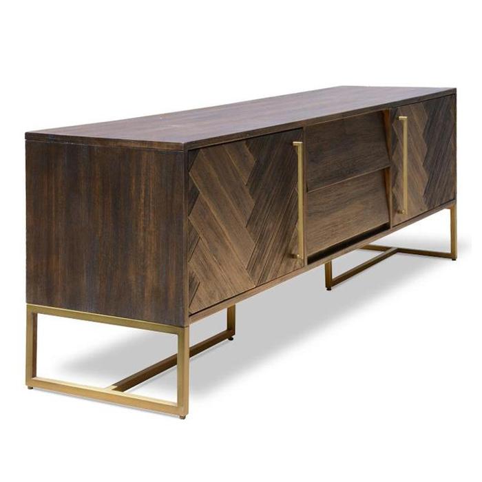 Harper Herringbone Entertainment Unit - TV Units
