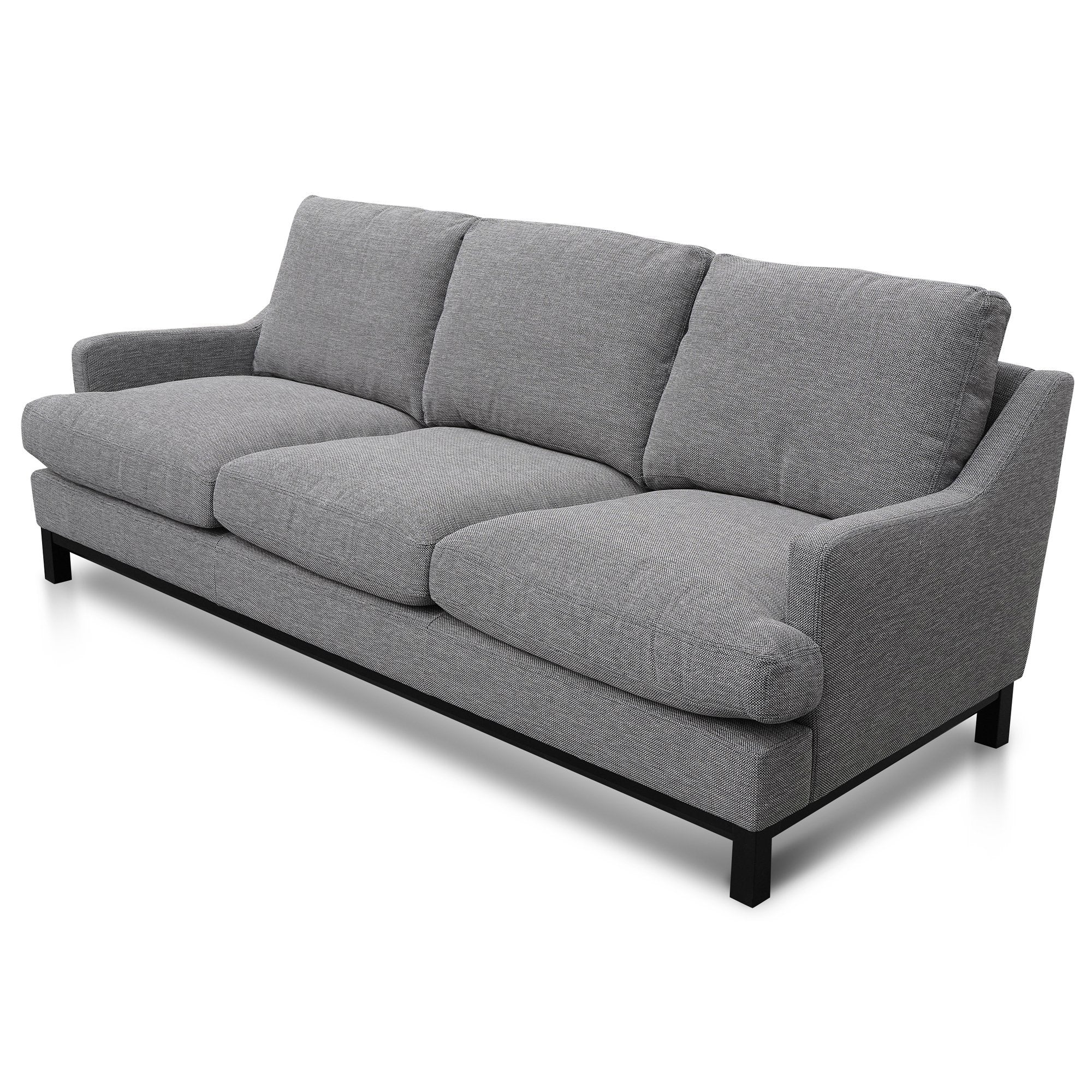 Harrison 3S Sofa - Graphite Grey - Sofas