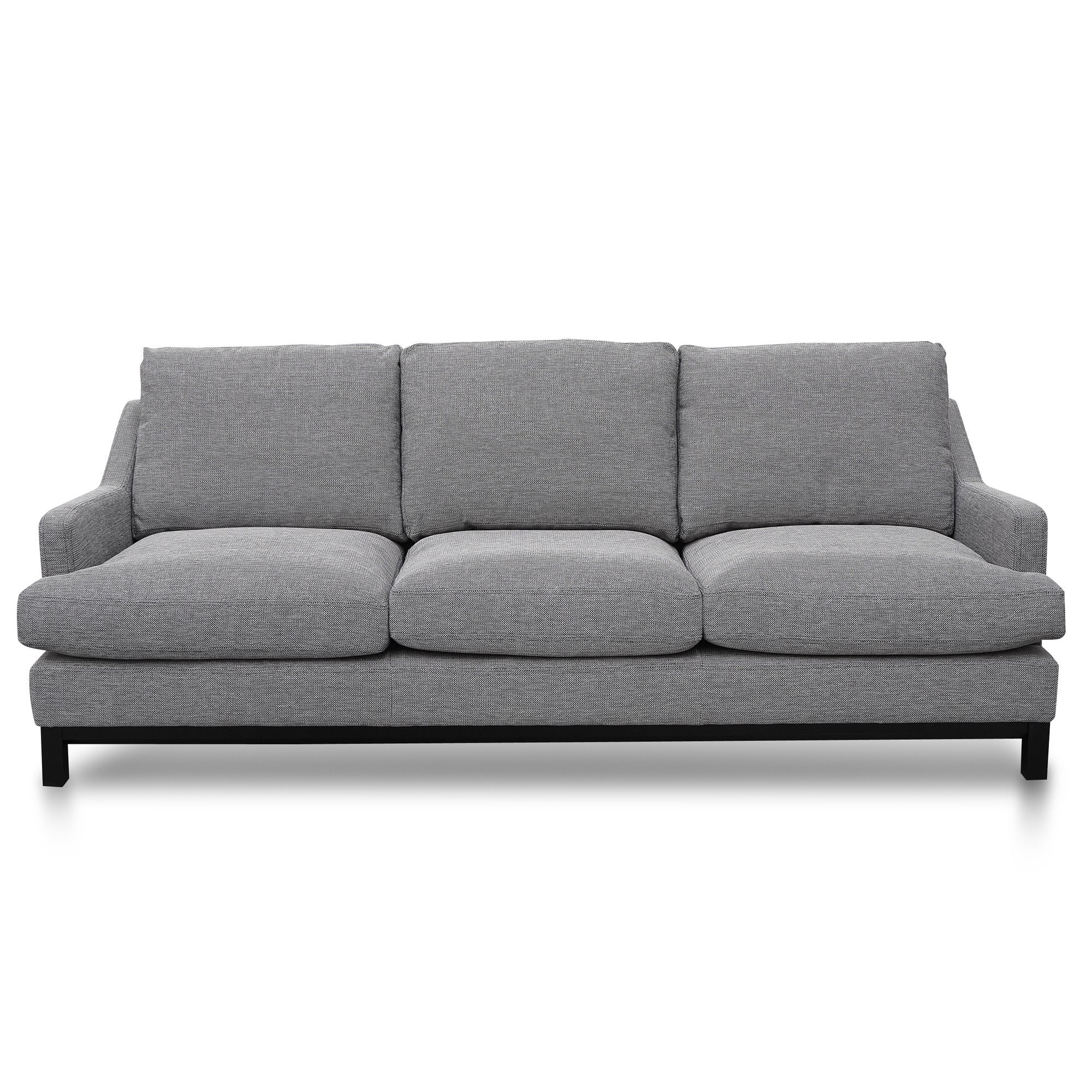 Harrison 3S Sofa - Graphite Grey - Sofas