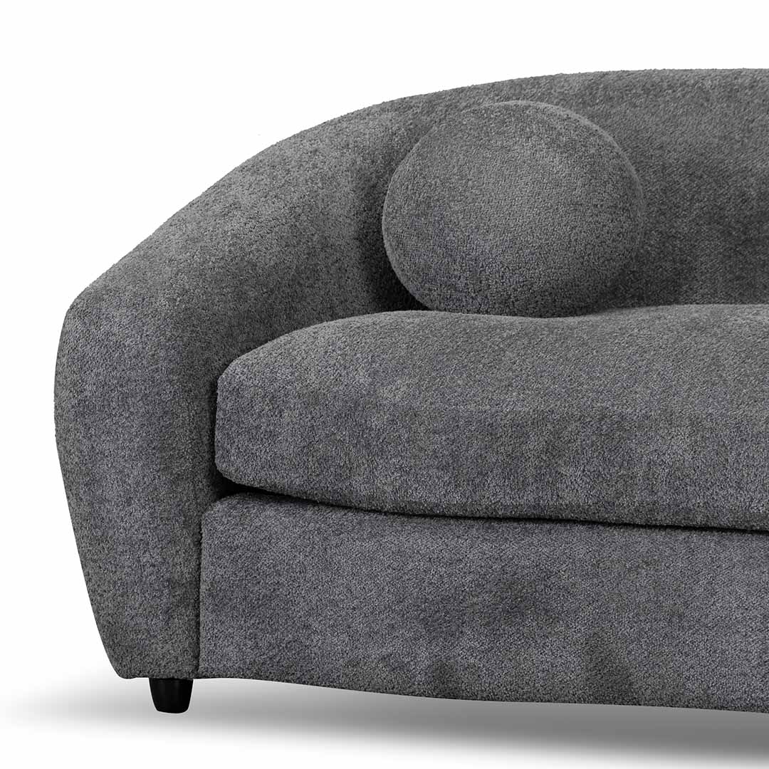 Harrison 3S Sofa - Iron Grey Boucle - Sofas
