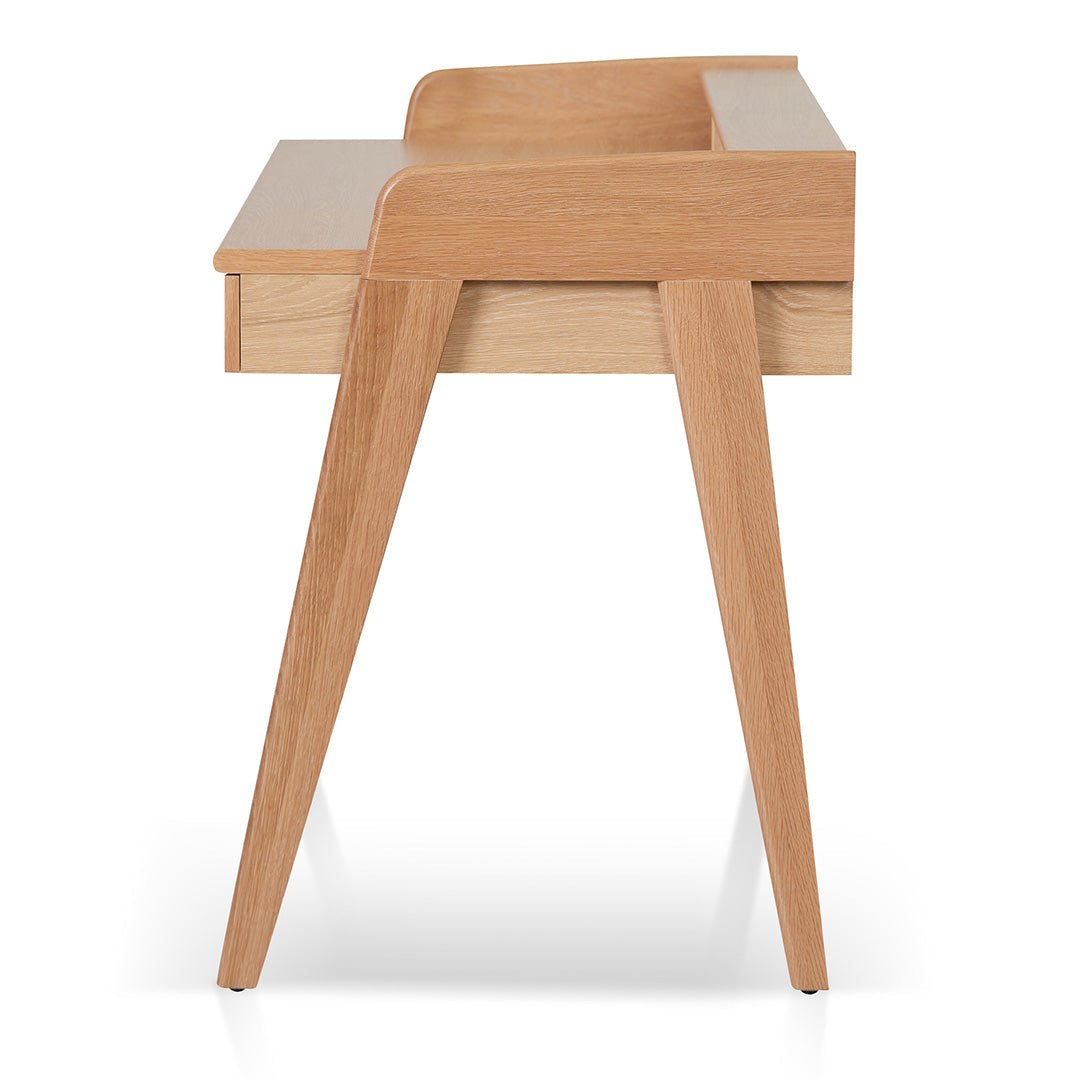 Haruto Home Office Desk - Natural Oak - Console