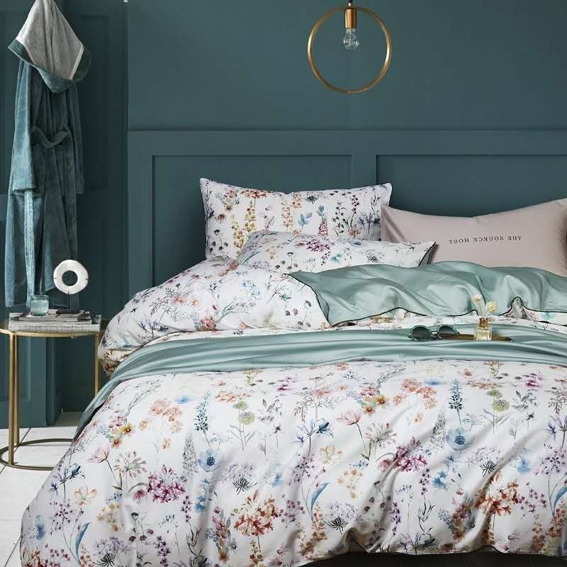 Hedgerow Duvet Cover Set (Egyptian Cotton, 500TC) - Duvet Covers