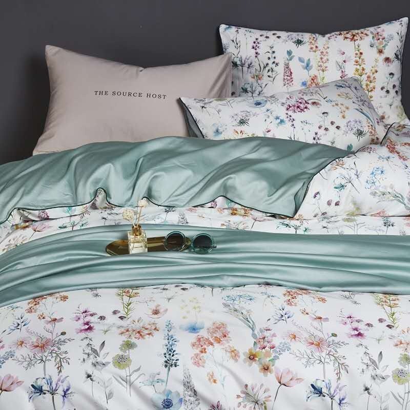 Hedgerow Duvet Cover Set (Egyptian Cotton, 500TC) - Duvet Covers