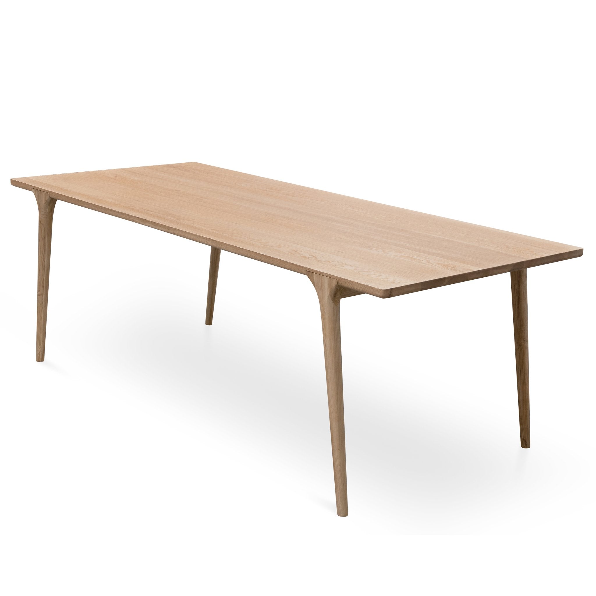 Henderson 2.2m Natural Oak Dining Table - Dining Tables