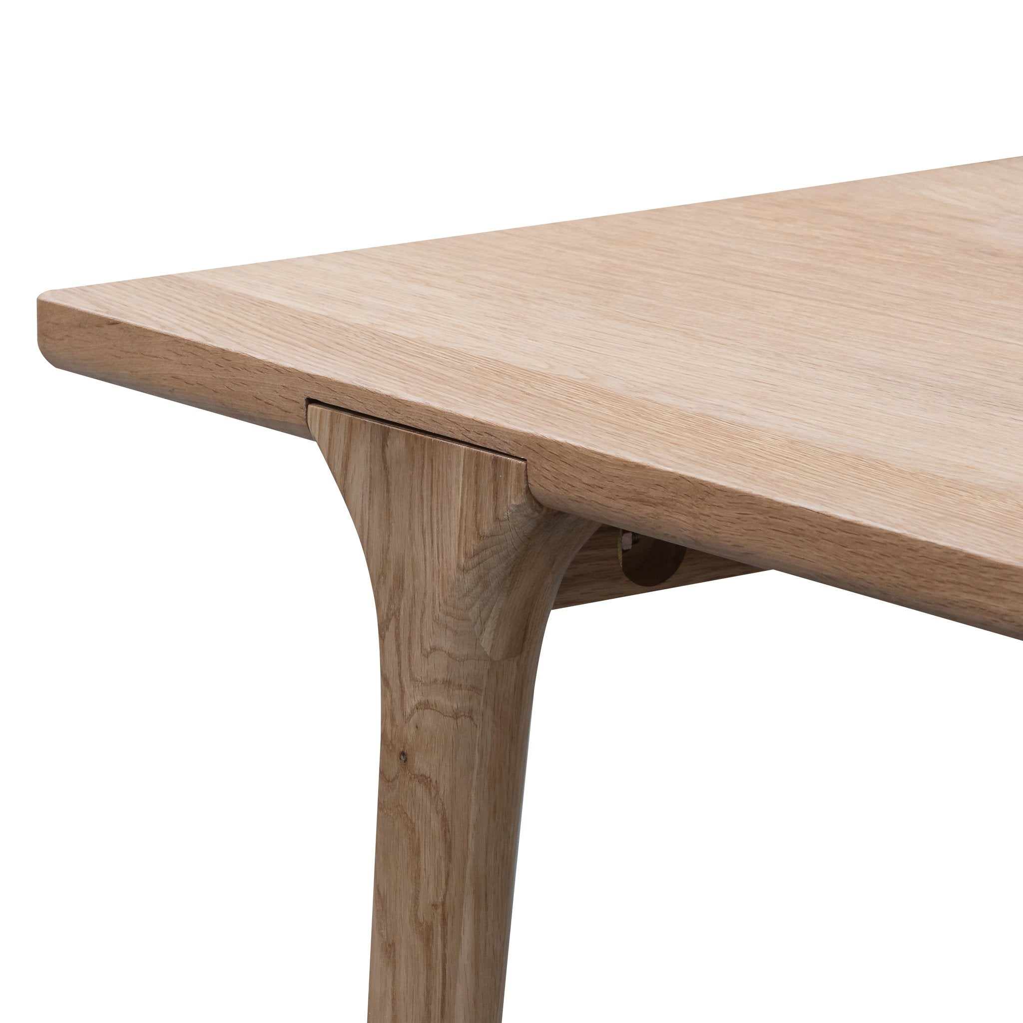 Henderson 2.2m Natural Oak Dining Table - Dining Tables